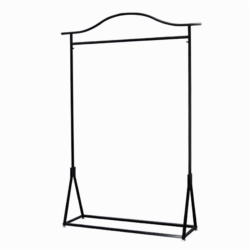 纳米金色婚纱架高档店铺衣挂架齐地裙大拖尾落地式侧挂礼服展示架