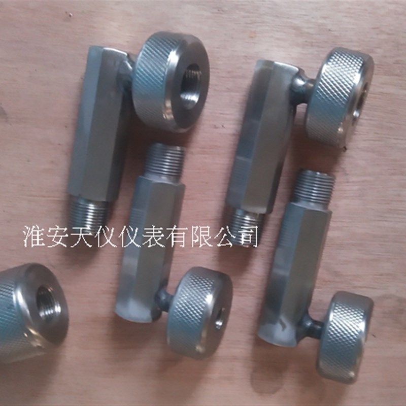 法兰转螺纹 订做各种样式转换接头 膜片压力表校验转接头