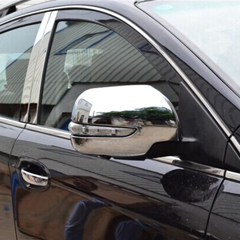 11-17款纳智捷大7suv后视镜盖改装纳智捷U7倒车镜罩亮条反光镜盖