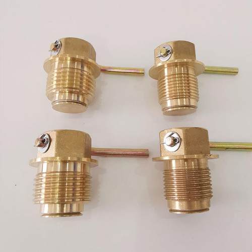 蒸汽烘筒放气阀迪令安全阀滚筒放水铜开关M39*3印染配件M33*1.5