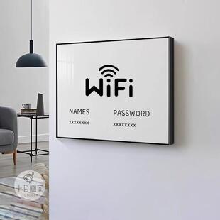 定制WiFi电表箱装 免打孔配电箱挂画 饰画遮挡多媒体盒壁画2025新款
