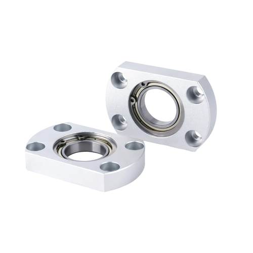 紧凑型轴承座双切边法兰轴承固定座铝合金带座轴承BACA BFF43
