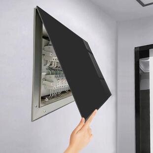 定制超薄电表箱装 饰画铝合金框遮挡网线盒强弱电箱电闸配电箱挂画