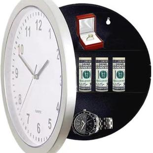 藏钱神器储蓄罐家里大容量隐藏时钟保险柜伪装创意暗格宿舍储物箱