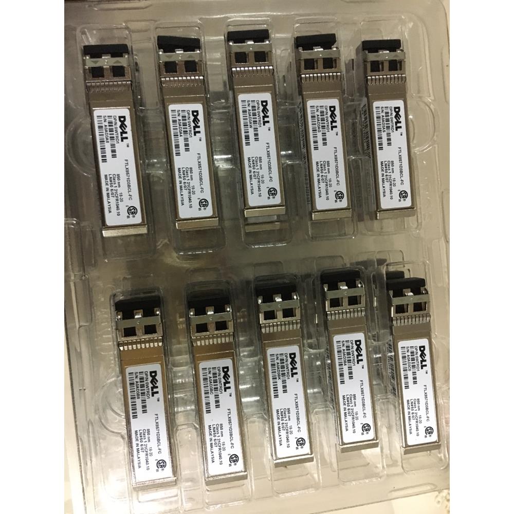 DELL FTLX8571D3BCL-FC 0N743D 0WTRD1原装模块bcm57810 X520网卡