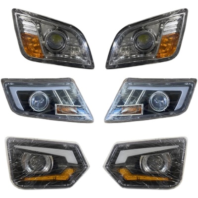 三轮车前大灯龙启金彭盛昊雅达特鲁夫老年代步四轮车LD大灯总成