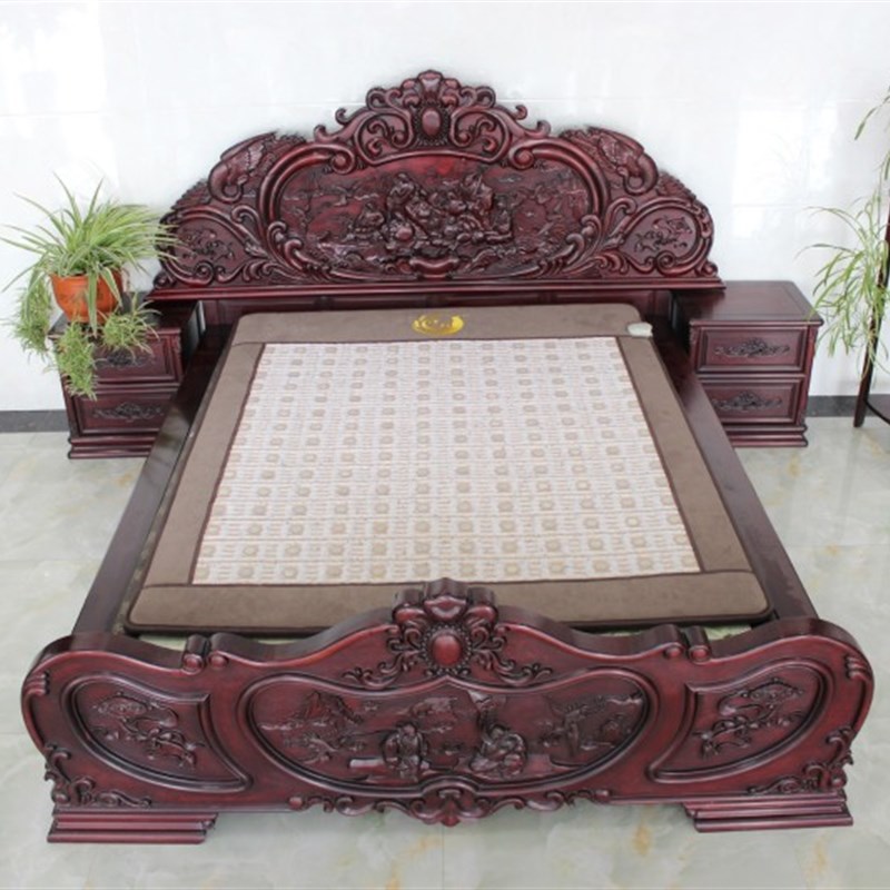 红瑞玉石水晶床垫关温热玉石水晶床垫八孔控数码关92富迪