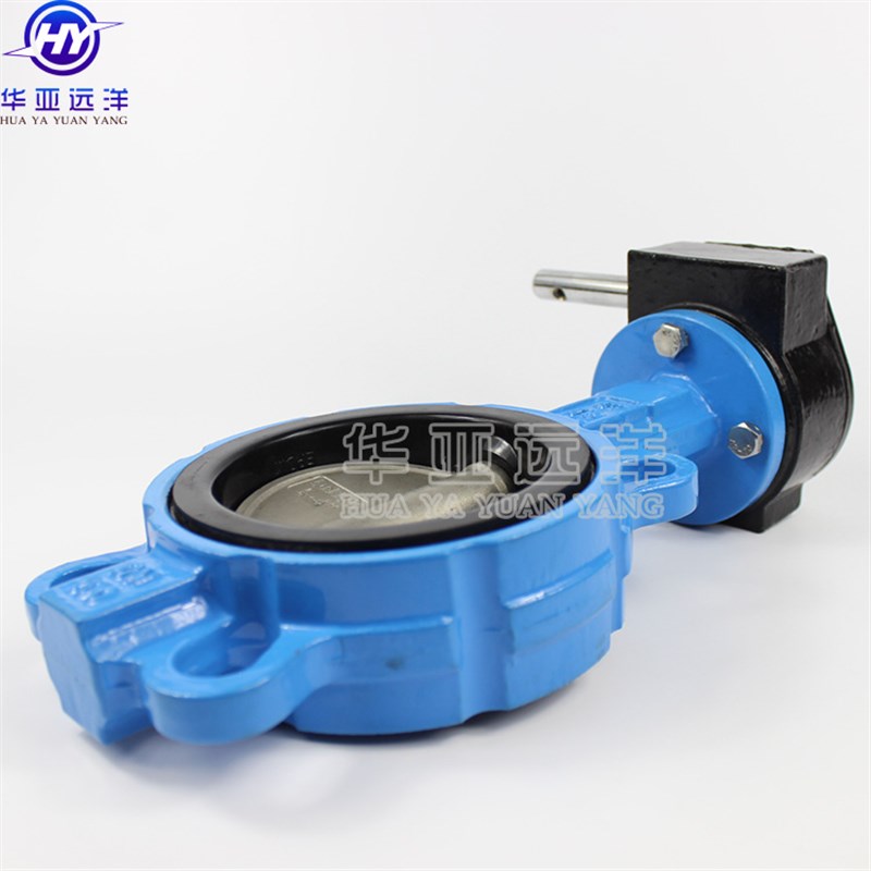 涡轮对夹式蝶软密封不锈钢0板D71X-10/1Q DN100DN1DN