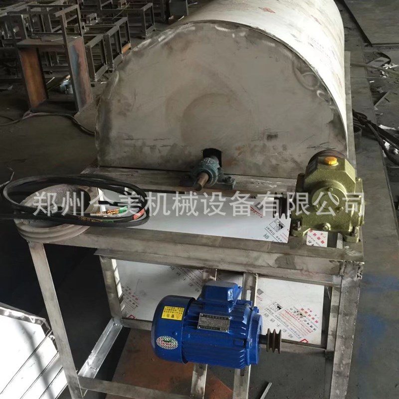 电加热滚筒烘炒一体机 糖炒板栗自动翻滚炒货机 商用干果炒货机