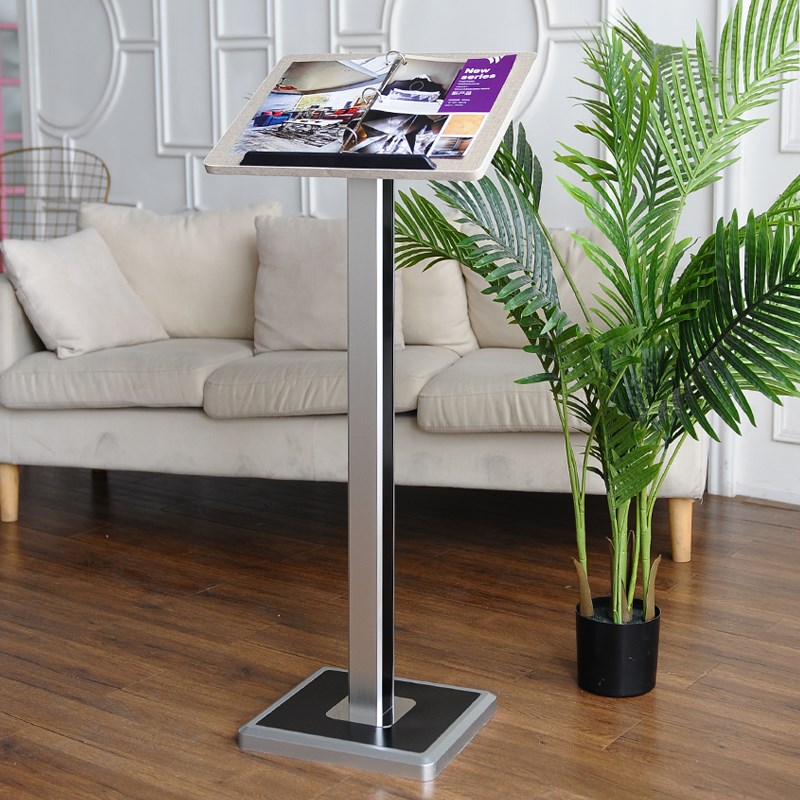 广告立牌落地式展示架 售楼部合同公示架 菜单菜谱翻页展架指示牌