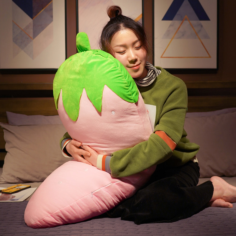 女生陪你睡专用抱枕床头靠垫靠枕卧室床上侧睡夹腿长条枕头拆洗