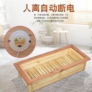 烤火箱实木烤火炉火桶电火箱取暖器家用怀化暖脚火柜电暖器气躺