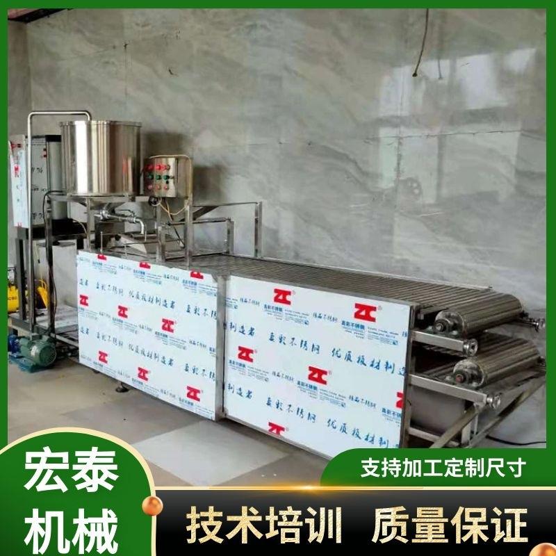 干豆腐全自动生产设备千张机双层单层全自动豆腐皮机