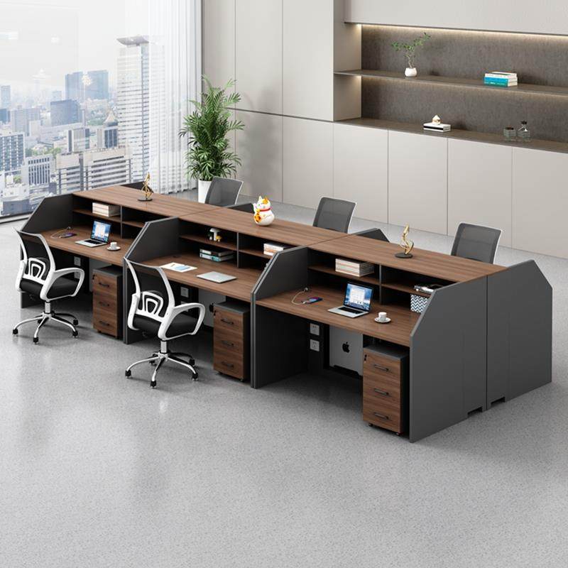 职员办公桌椅组合四六人位办公室职员桌简约现代员工位屏风隔断,商业/办公家具,休闲椅系列,淘宝优惠券,粉丝福利购,淘宝优惠卷