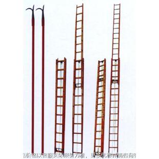 二节拉梯 消防斧 消防挂钩梯 供应消防伸缩救援梯