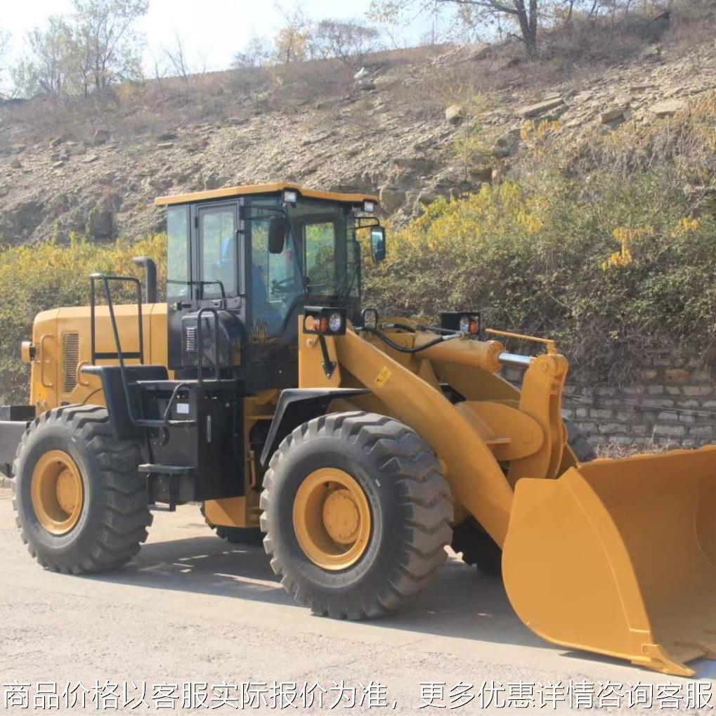 农用装载机5ton轮式装载机 柴油动力铲车加厚钢板土方搬运车