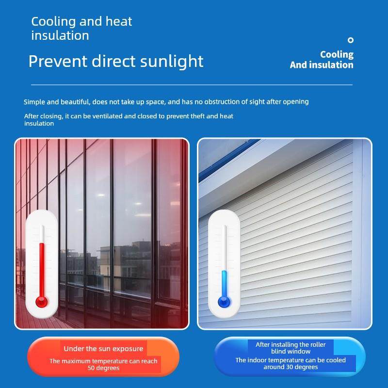 定制户外铝合金卷帘户外防盗遮阳保温防盗金属窗帘电动遥控智能窗,居家布艺,户外遮阳帘,淘宝优惠券,粉丝福利购,淘宝优惠卷