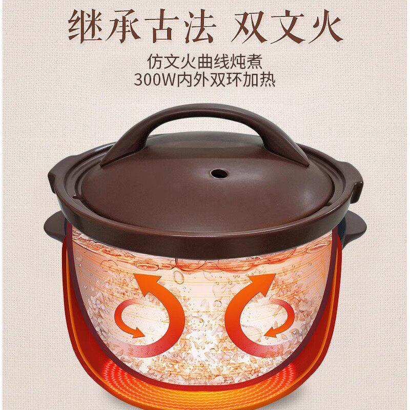 插电砂锅电锅仔饭全自动肉家用红烧肉茄子煲两件炖DGD2O-20式煲炖