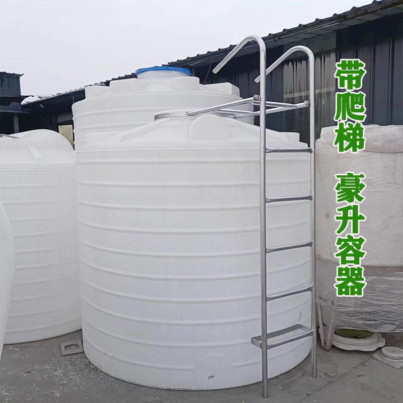 塑料水桶带梯子 5T围1梯0吨大水塔配爬梯围栏PT-1000L笼带子的塑