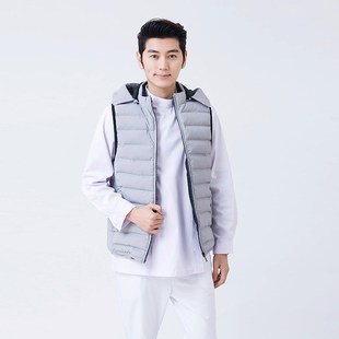 护士羽绒背心冬季外穿棉马甲急诊科男女医生值班棉服羽绒服冬外套