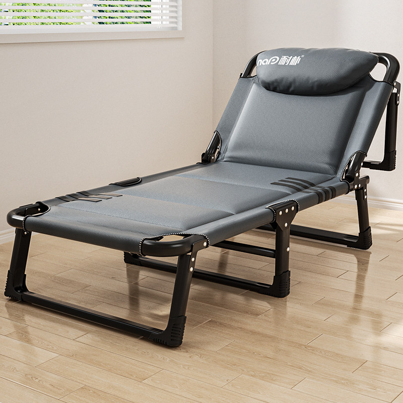 折叠床单人家用简易午休神器办公室成人午睡行军户外小床陪护躺椅