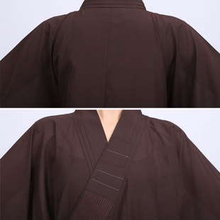 海青居士服女男僧衣服朝拜法会不透明抗皱柔软海清居士出家禅修服