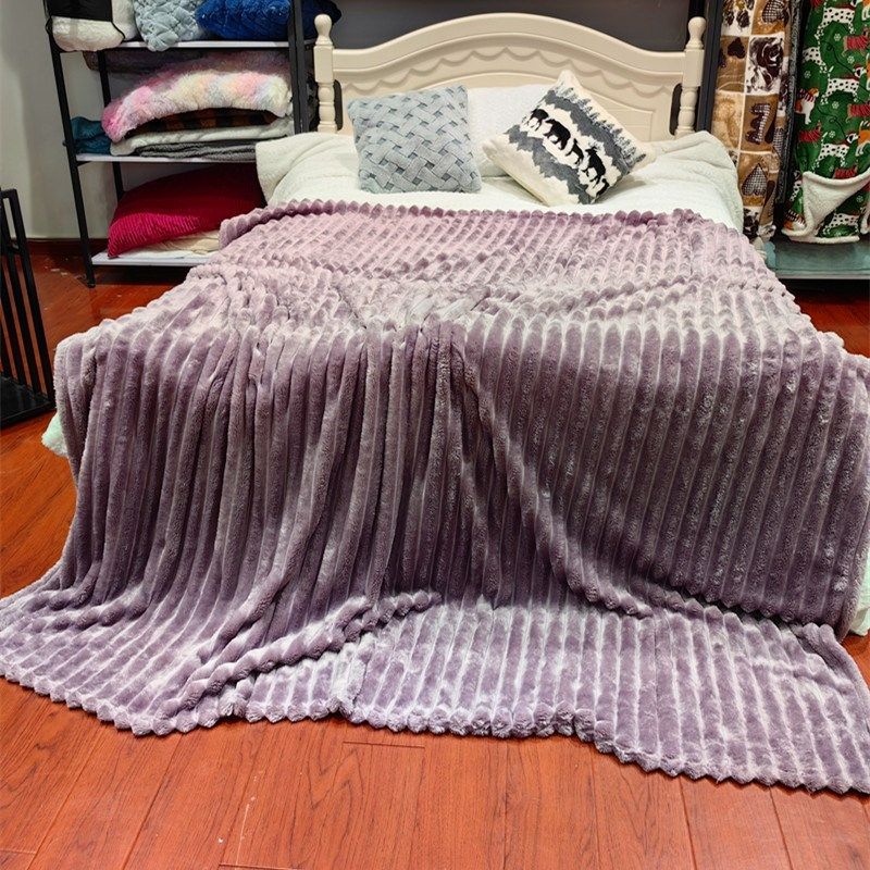 法兰绒毛毯被子床单加厚办公室午睡盖毯空调毯学生教室毯子保暖,床上用品,休闲毯/毛毯/绒毯,淘宝优惠券,粉丝福利购,淘宝优惠卷