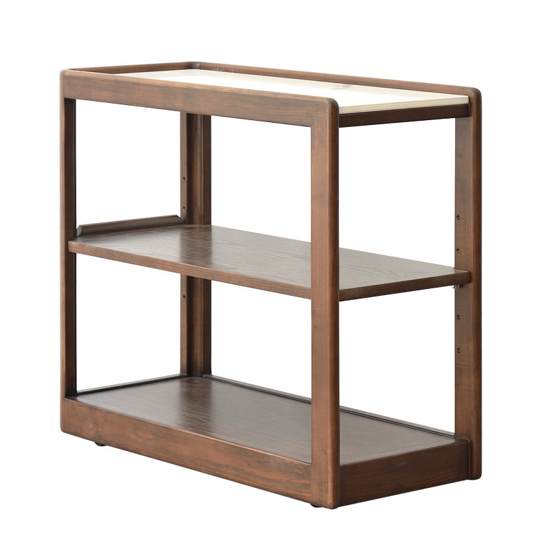 可移动岩板沙发实木边几边柜侧边柜客厅边桌小桌子迷你小茶几角几