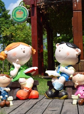 户外园林景观卡通人物雕塑商场美陈幼儿园别墅花园庭院装饰品摆件