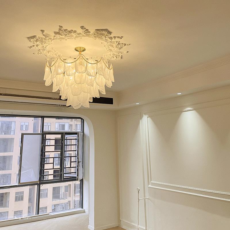 雾轻奢吊灯 云Y894后现代客厅厅饭法房式灯创意个性卧室间设计师