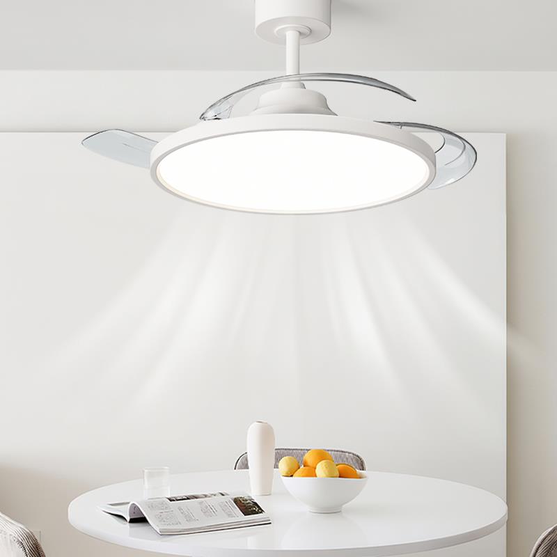 全光谱护眼风餐扇灯一20室25新款超薄静音厅卧大RSC风力家用体吊