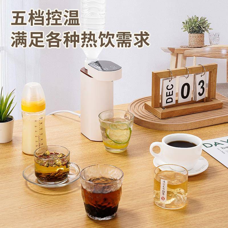 出口便携你式烧水壶袋旅行口即机热饮水台式小型热水机迷QL-G03速