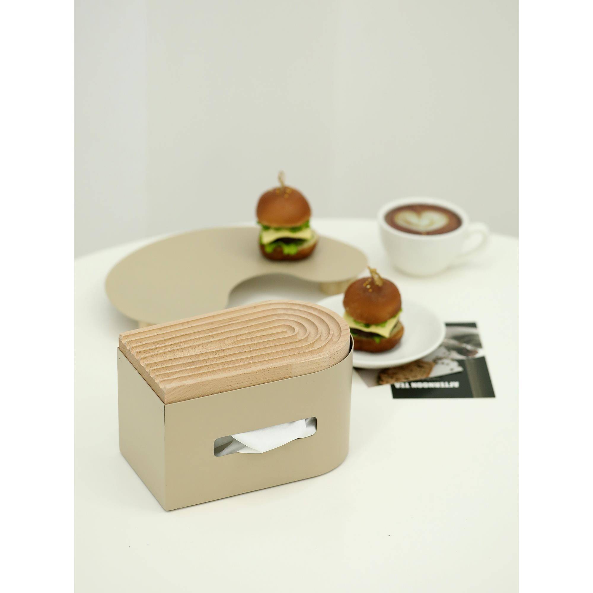 创意设纸巾盒 ins风巾架 样板间客厅多功能抽纸盒 纸轻奢纸巾计抽