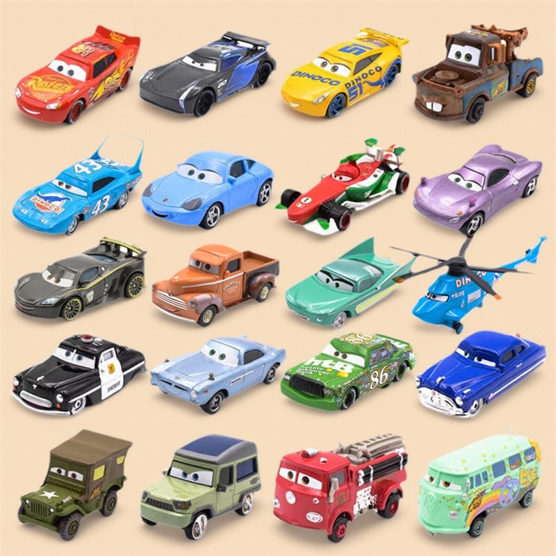 汽车赛车总动员3闪电麦昆黑风暴D杰克逊合金玩具车模型车模玩具