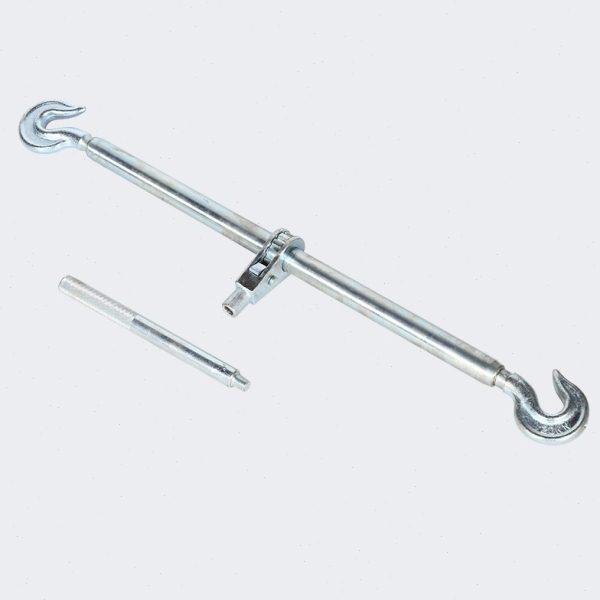 双钩紧线器收紧电力夹头紧线钳拉紧器管式钢双沟紧线器铝合金