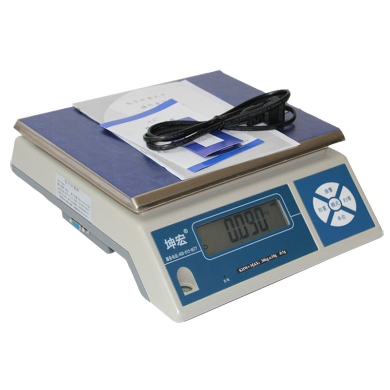 坤宏KHw+管易EC-ERP电子秤旺店通网店管家婆电子秤称USB即插即用