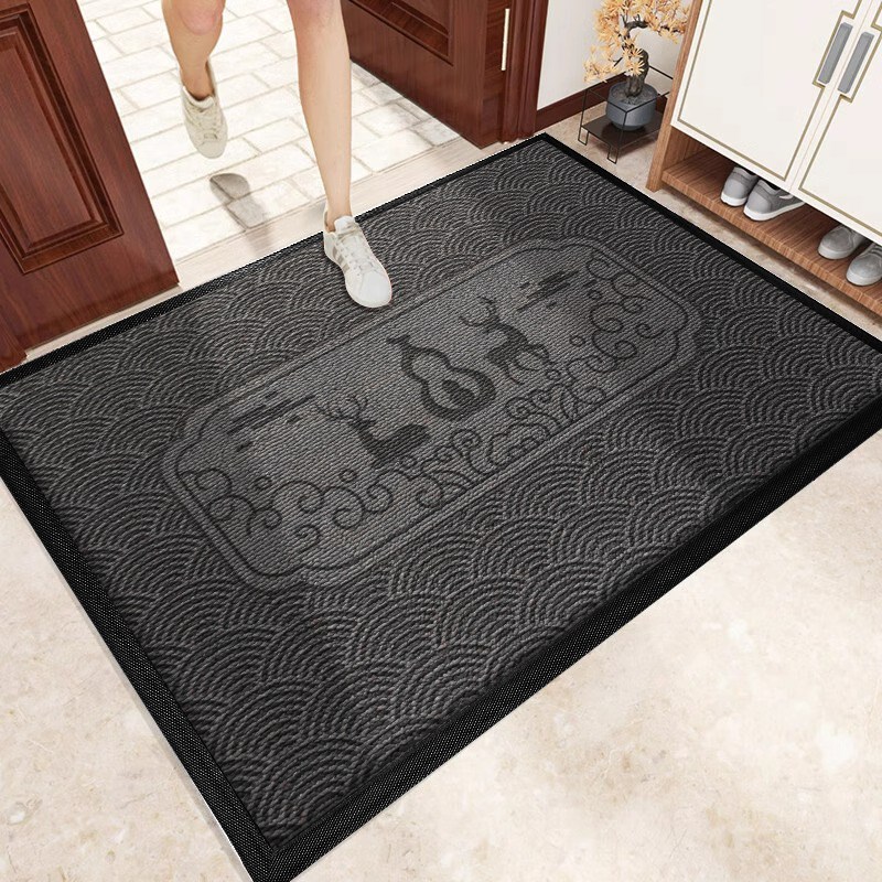 地垫入户门垫新款高级中式别墅玄关进门脚垫家用门口耐脏免洗地毯