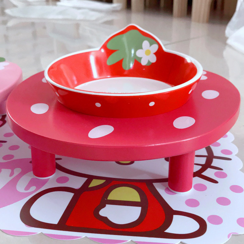 包邮宠物狗狗可爱波点草莓狗碗双碗泰迪喂食盆碗架猫咪用品慢食碗,宠物/宠物食品及用品,猫狗碗/慢食碗,淘宝优惠券,粉丝福利购,淘宝优惠卷