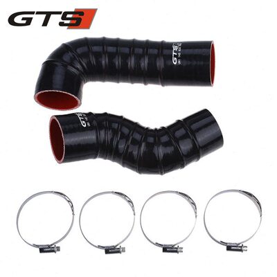 GTS 二代EA888发动机UNITRONIC改装中冷内嵌钢圈强化中冷管