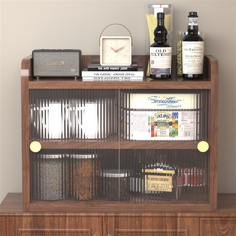 桌面杯架压克力中古置p物架多层餐桌台面杯架子咖啡店转角收纳展