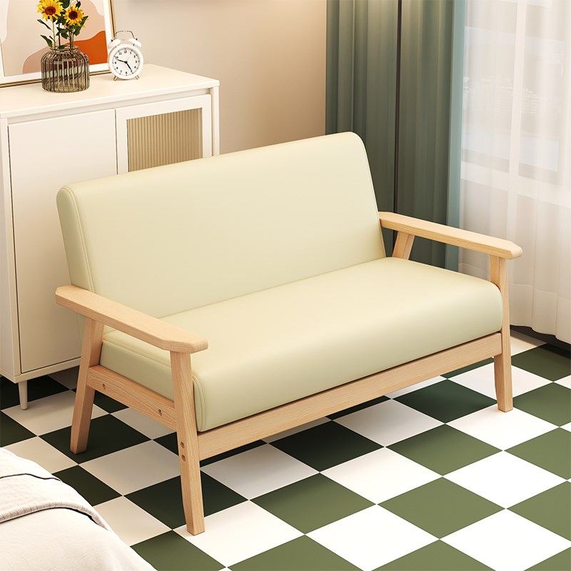 北欧单人位沙发椅子客厅阳台单y椅居家休闲阅读双人椅小尺寸休息