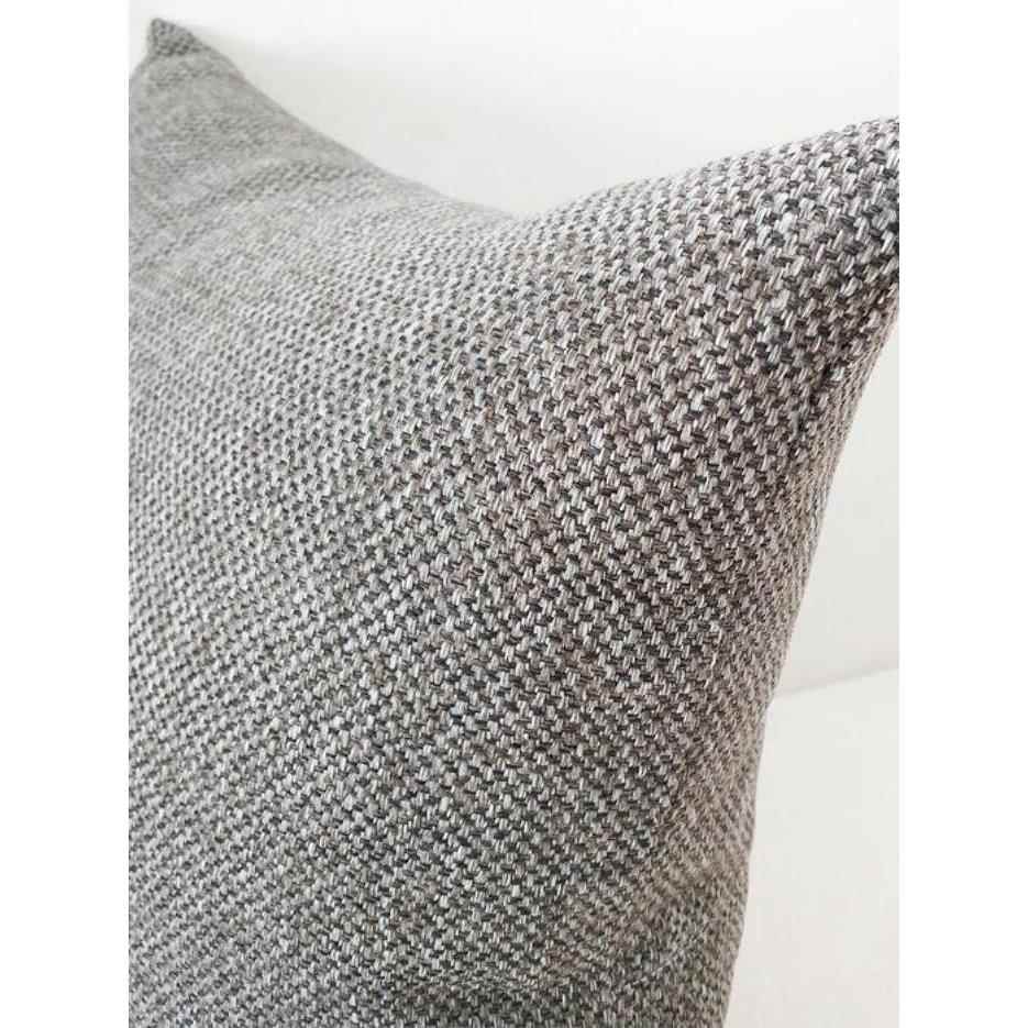 2024纯色f加厚亚麻抱枕套棉麻沙发套靠枕套含芯简约现代汽车靠垫