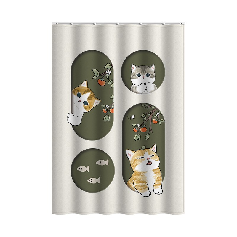 上下铺遮挡帘高低床装饰子母床宿学生舍床围挡布儿童床遮光帘滑轨