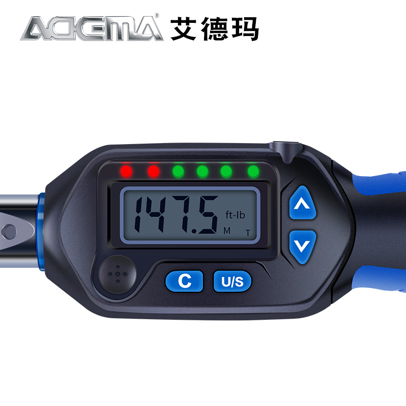 进口ADEMA电子高精q度力矩扳手数显扭力扳手力矩扳手工具汽修预置
