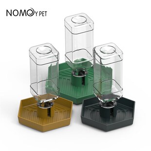 爬宠守宫鬃狮蜥蜴陆龟角蛙水盆自动饮水器喂水盆喂食盆自动蓄水盘