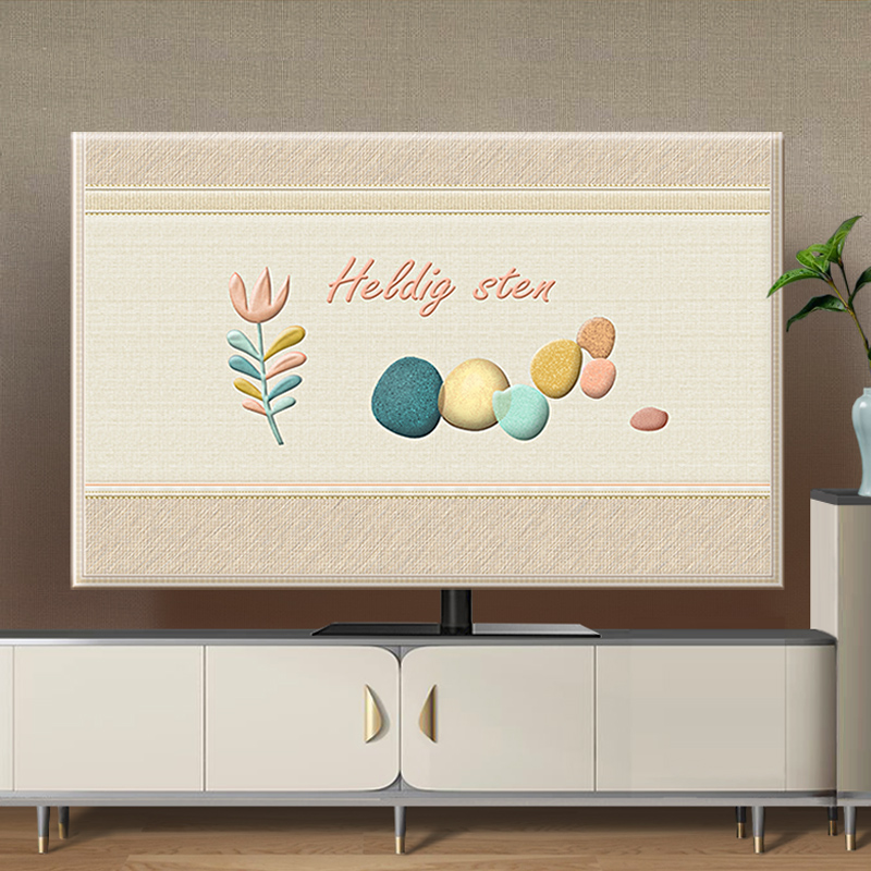 2023新品电视机防尘罩盖布液晶挂式简约50/55/60/65/75/85/100寸