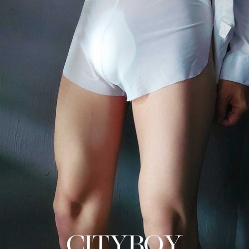 【开叉性感阿罗裤】男士网纱平角裤薄四角青年透气透明夏无痕内裤