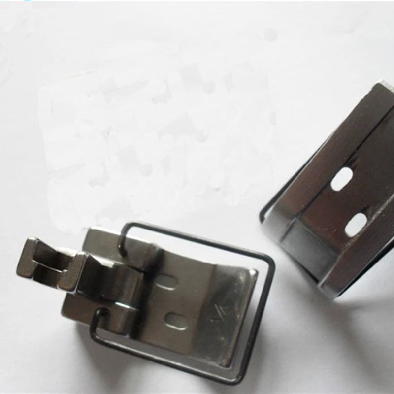 380链条车贴条压脚双针锁链底压脚链式1/8.3/16.1/4.5/16.3/8压脚