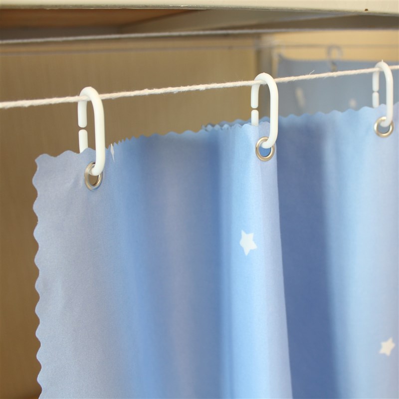 初中男生床帘上下铺遮光布学生寝室高低双层床窗帘布大学宿舍床幔