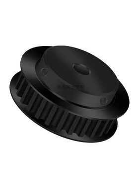 同步轮H21齿黑BF齿宽27内孔192y02224252830套装定做同步带轮45钢